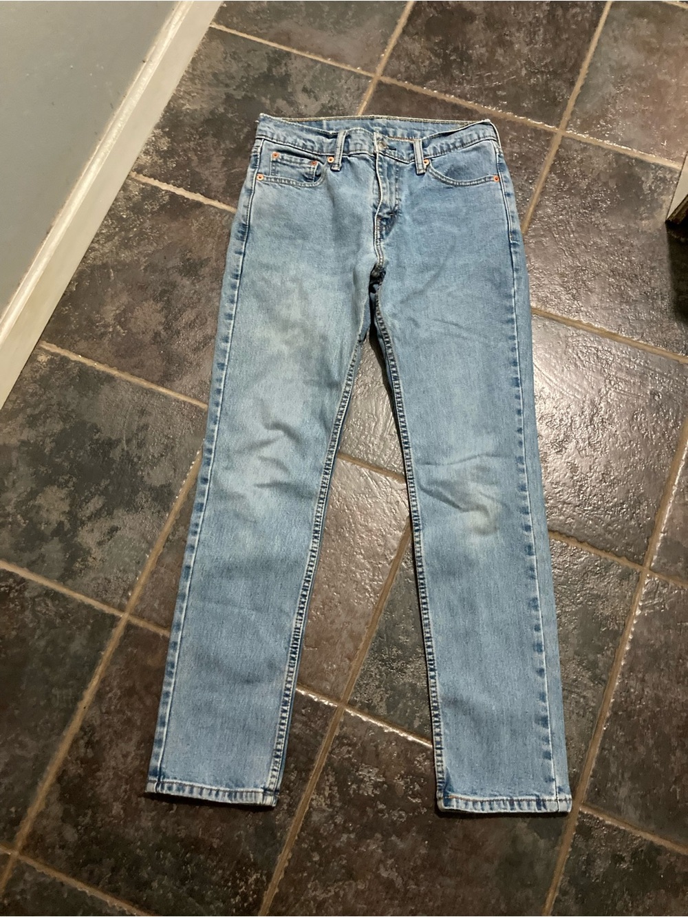 Levi’s 511 Vintage Light Blue Men's Straight Leg Jeans Size 30”x30”